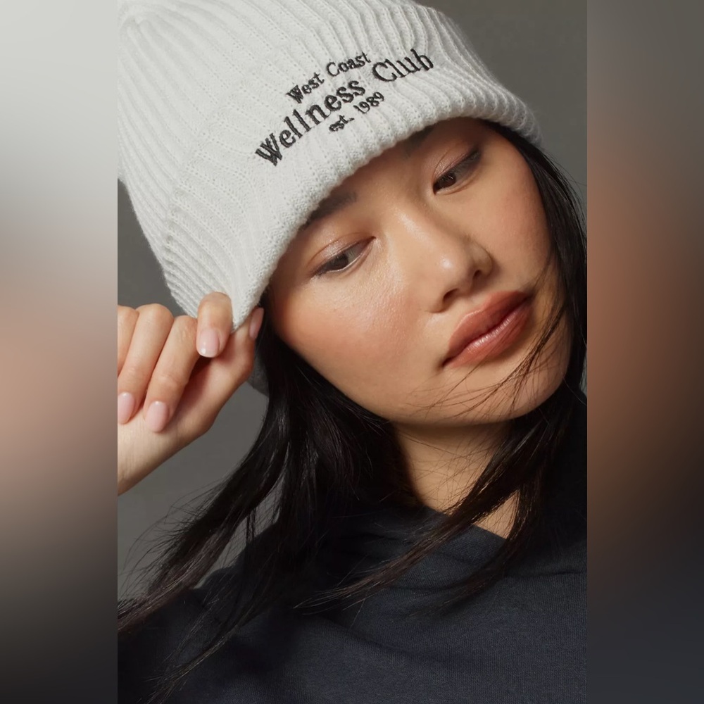 Anthropologie‎ | DAILY PRACTICE SPORT CLUB RIBBED BEANIE | New in Package - Picture 2 of 4